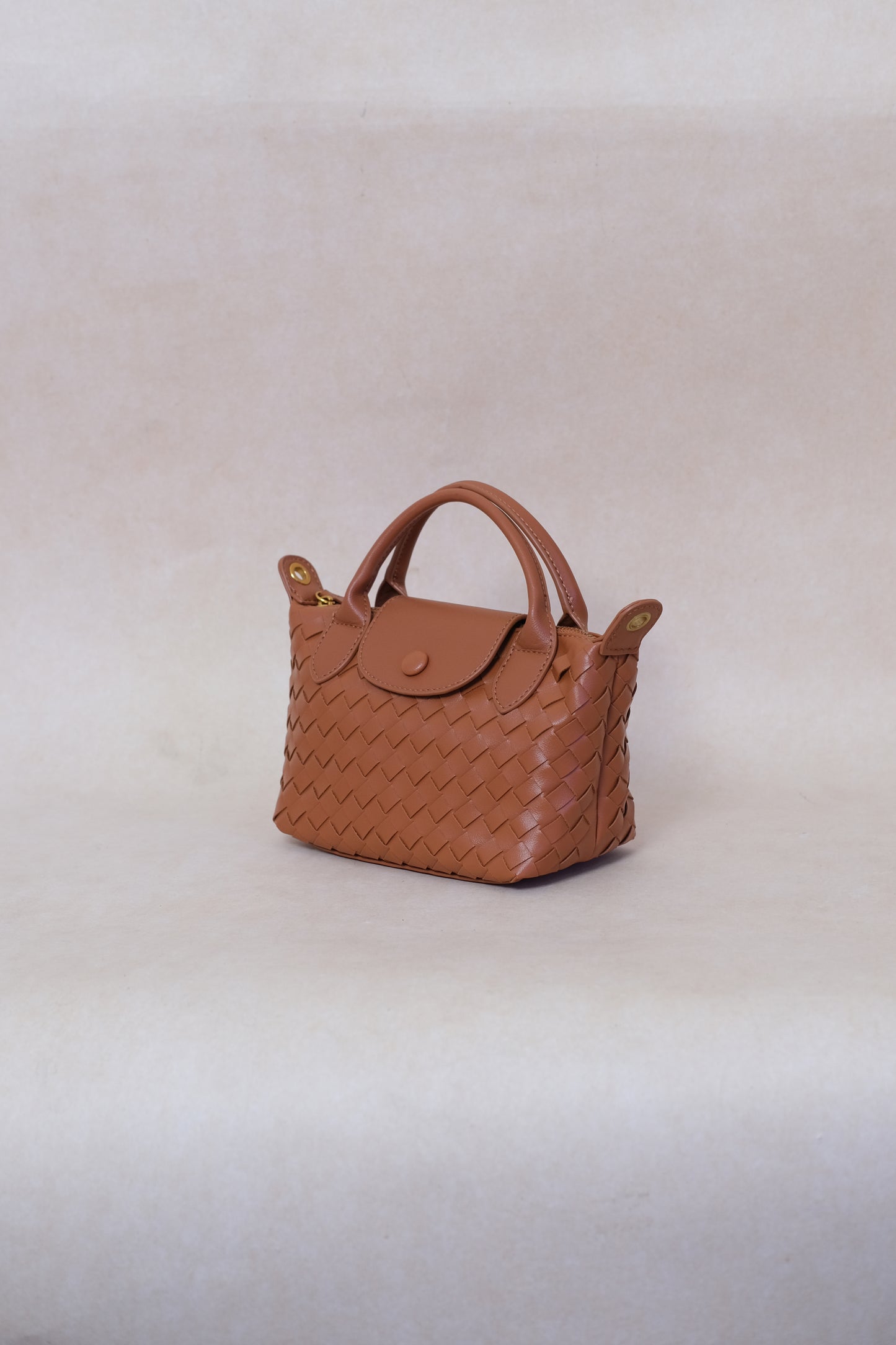 Artisan Véra Mini Carry Bag - Shinny Chestnut