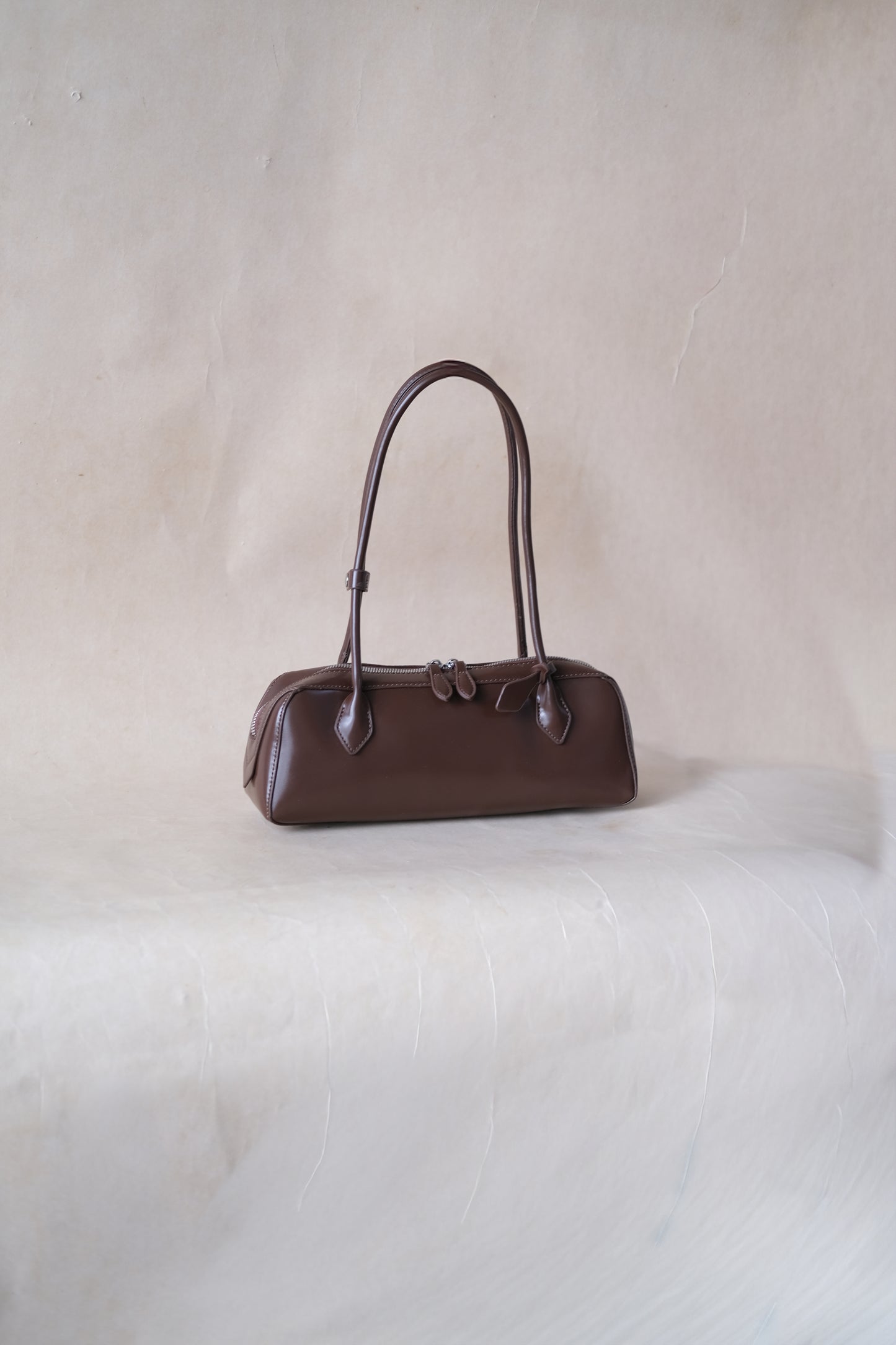 Clémence Shoulder Baguette - Coffee