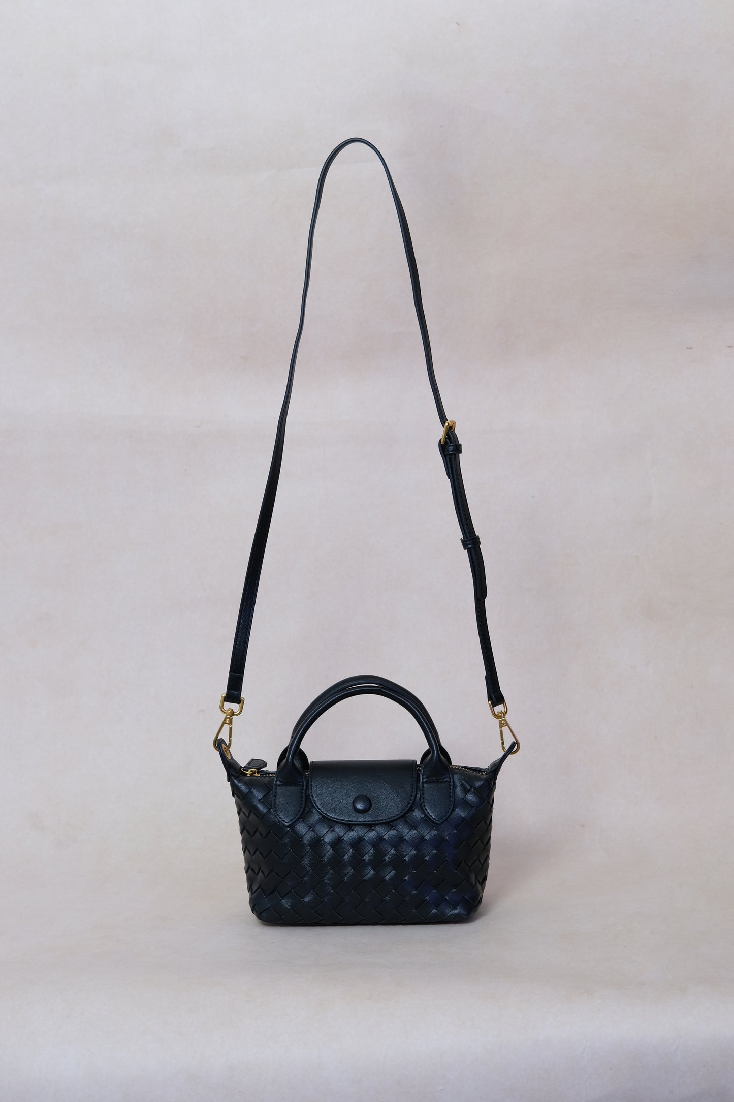 Artisan Véra Mini Carry Bag - Shinny Black