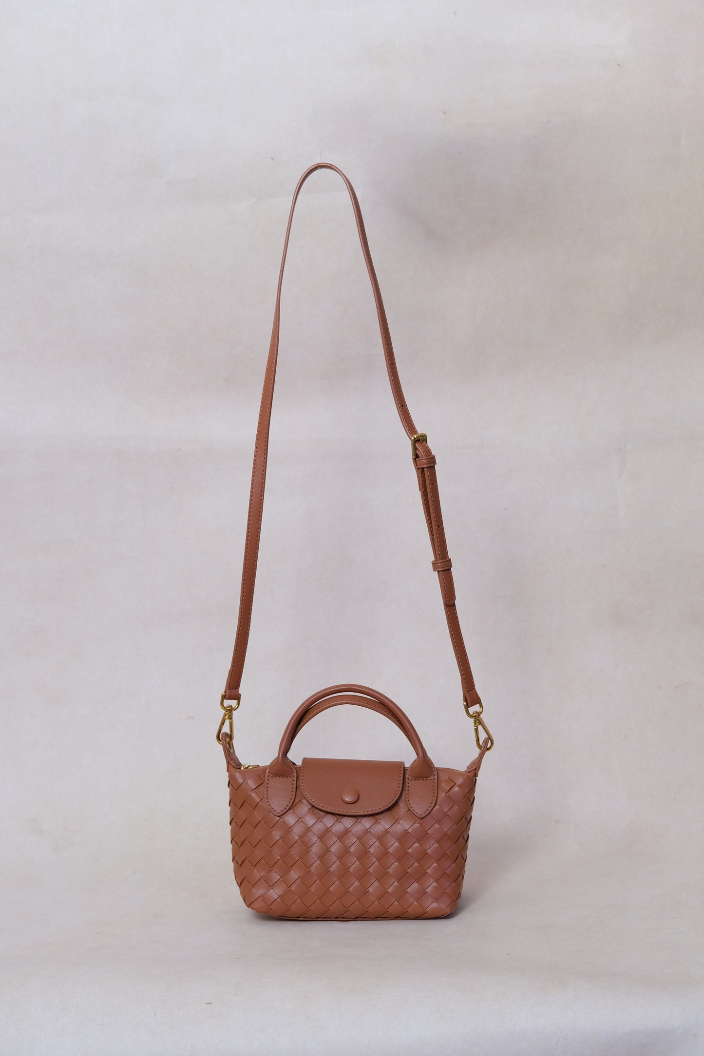 Artisan Véra Mini Carry Bag - Shinny Chestnut