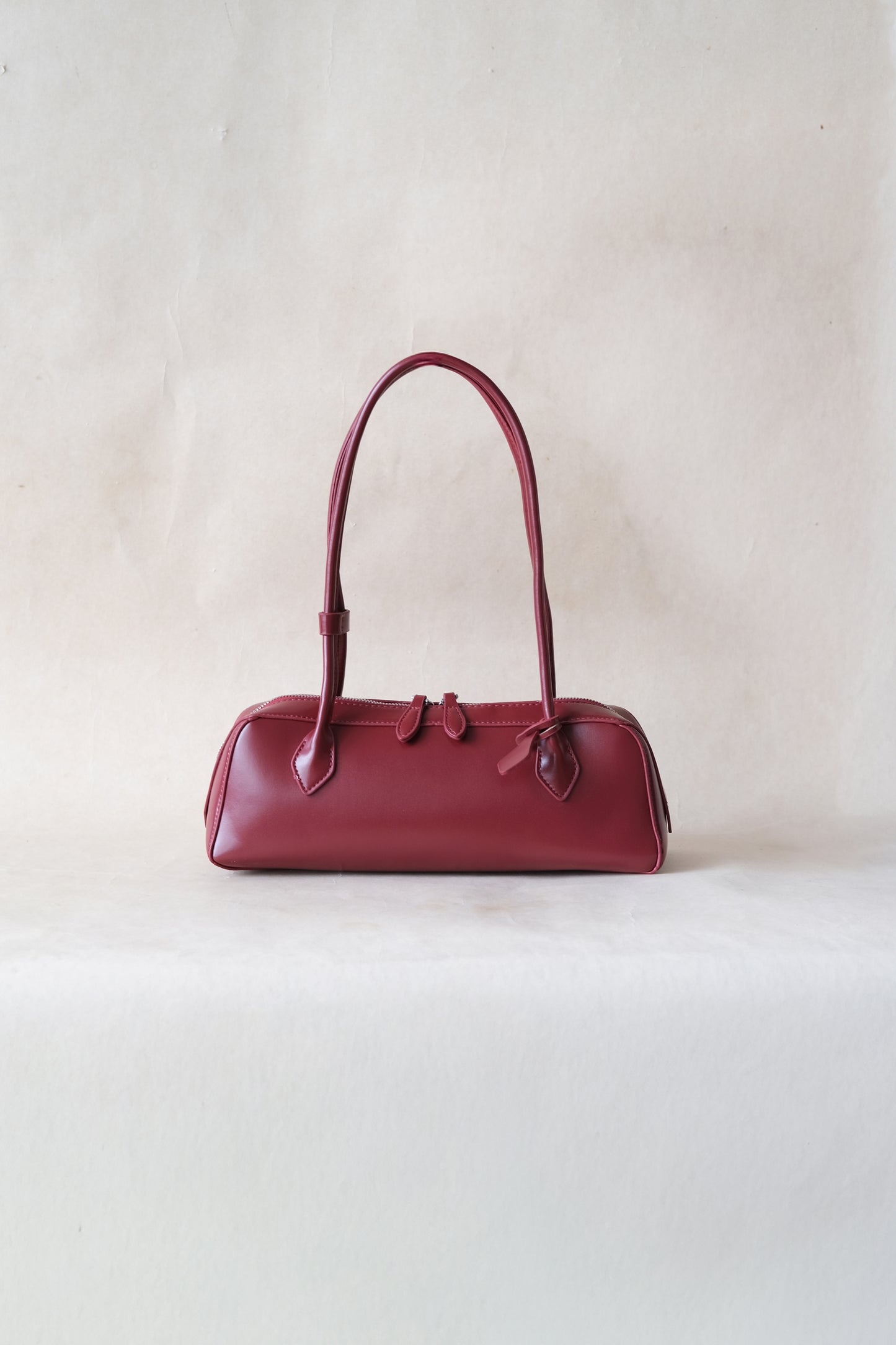 Clémence Shoulder Baguette - Red