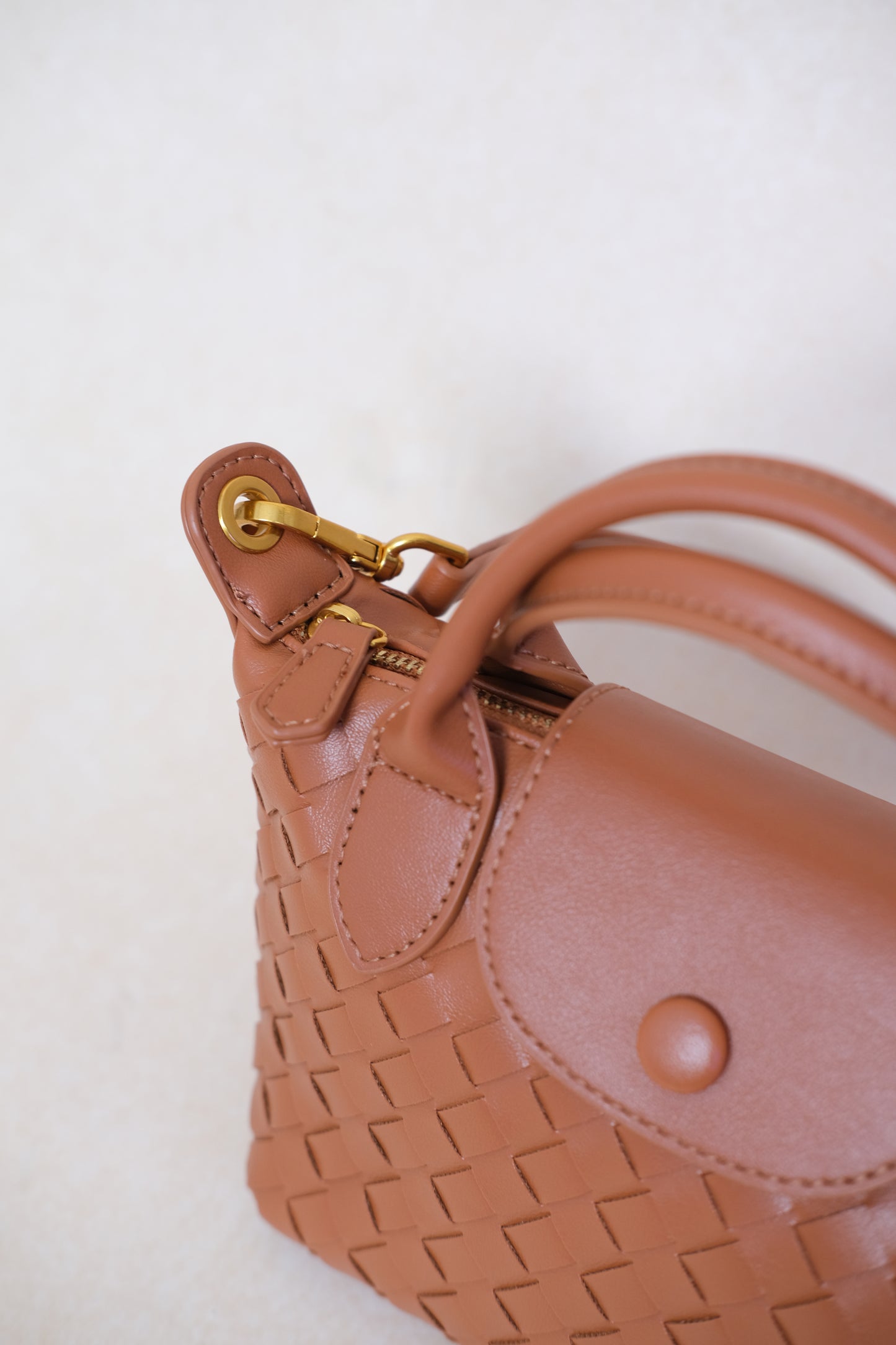 Artisan Véra Mini Carry Bag - Shinny Chestnut