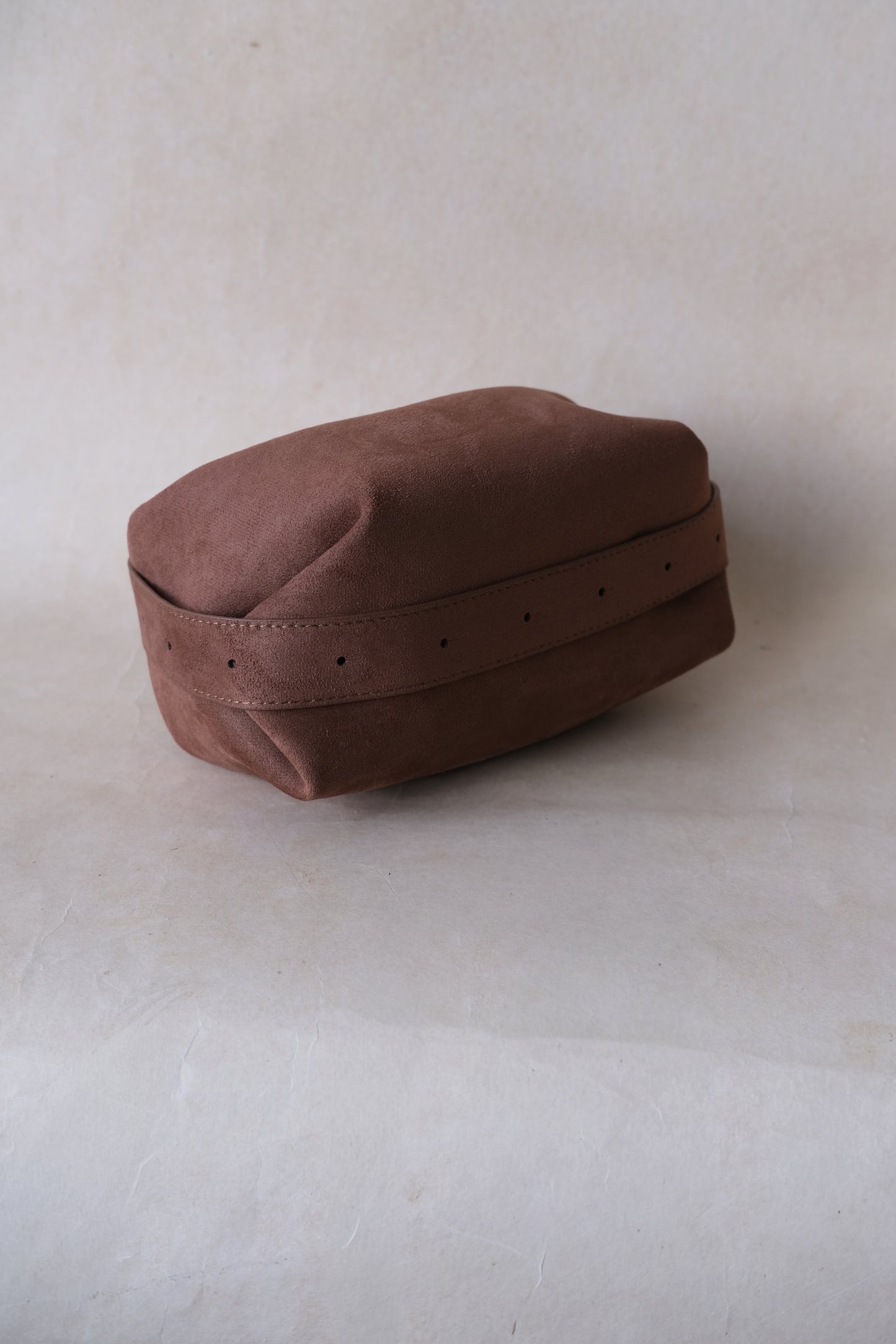 French Retro Matte Lunch Box Bag - Brown