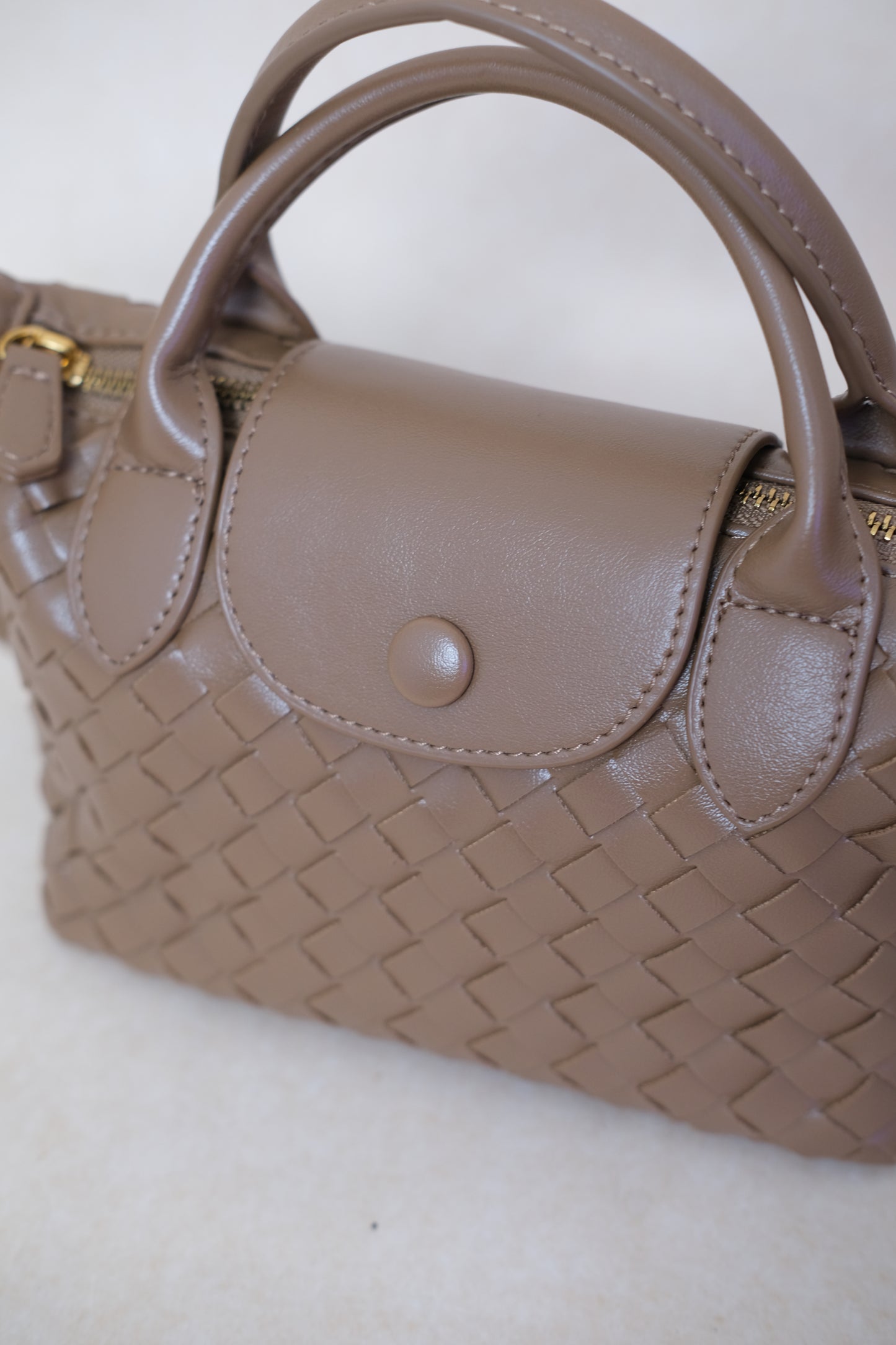 Artisan Véra Mini Carry Bag - Walnut Brown