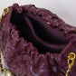 Artisan Signature Cloud Bag - Shinny Wine Red