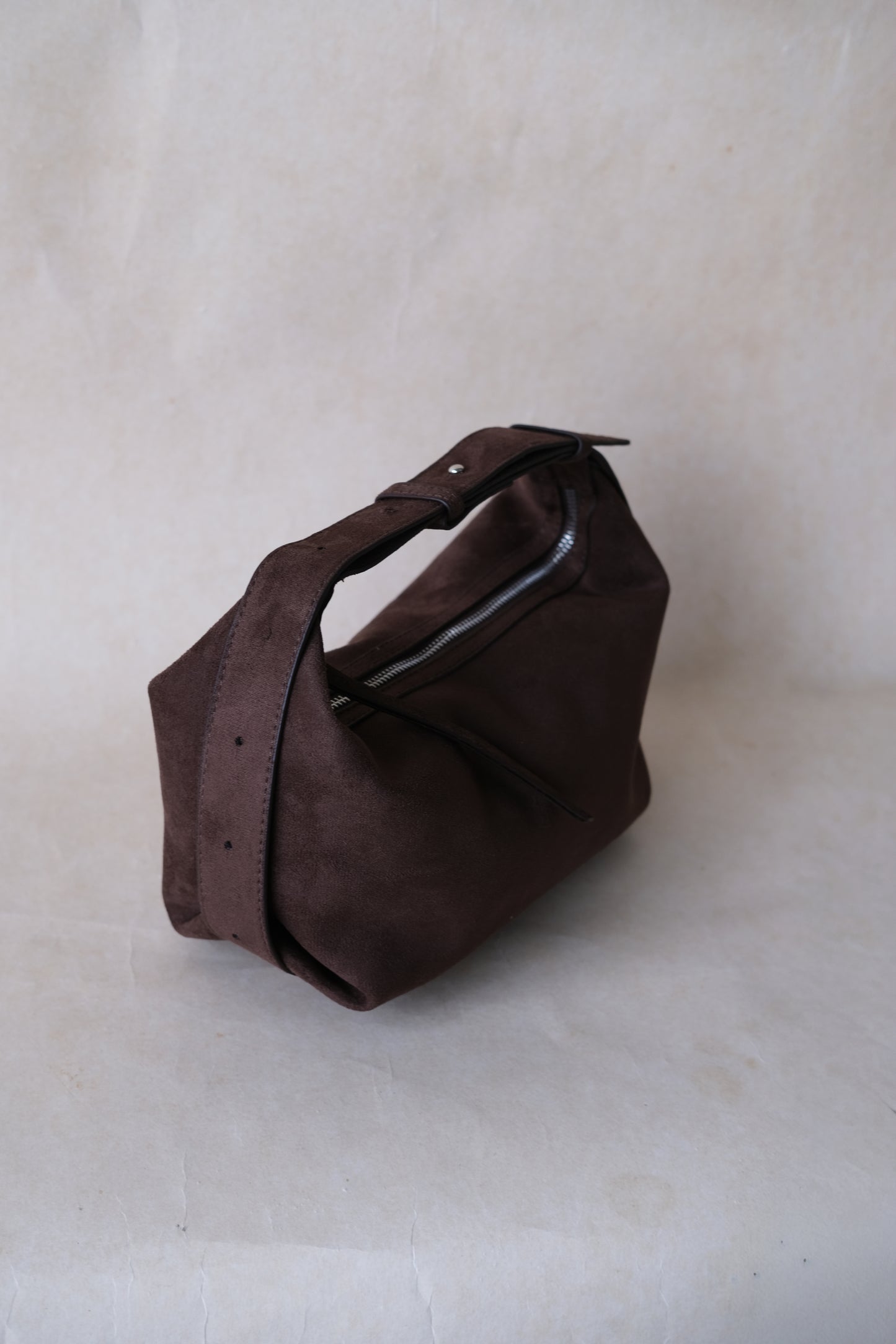 French Retro Matte Lunch Box Bag - Coffee