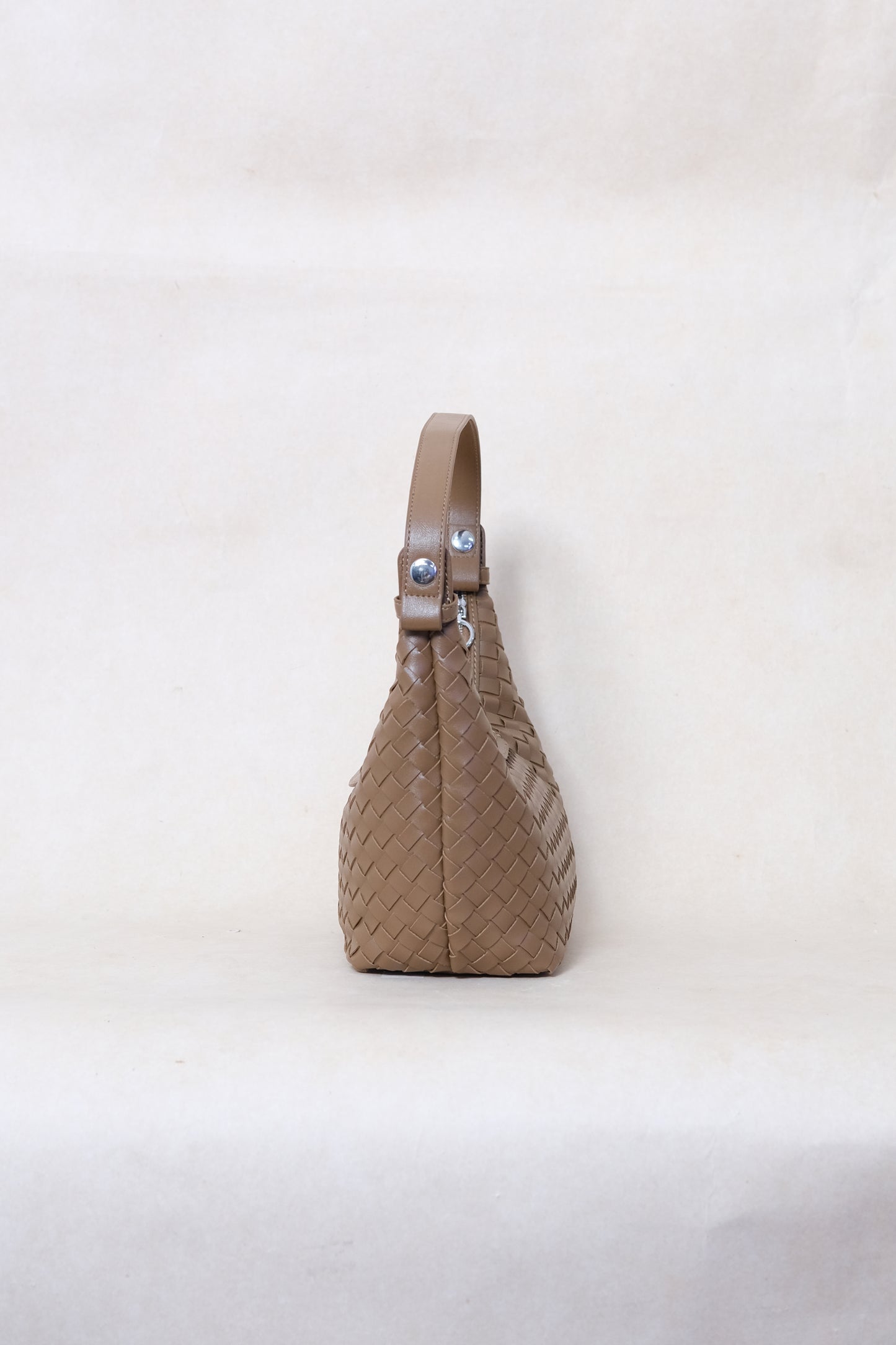 Artisan Aurelia Crescent Bag - Walnut Brown