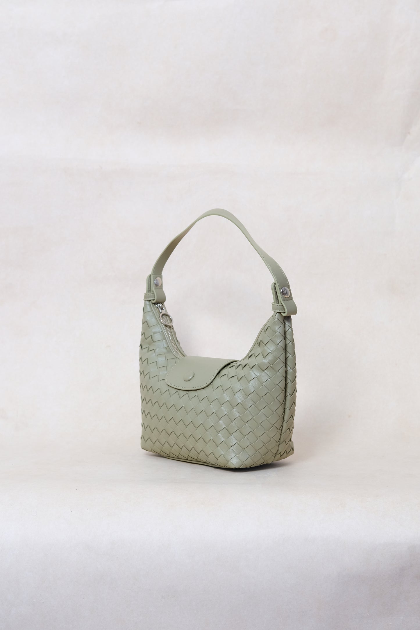 Artisan Aurelia Crescent Bag - Mineral Green