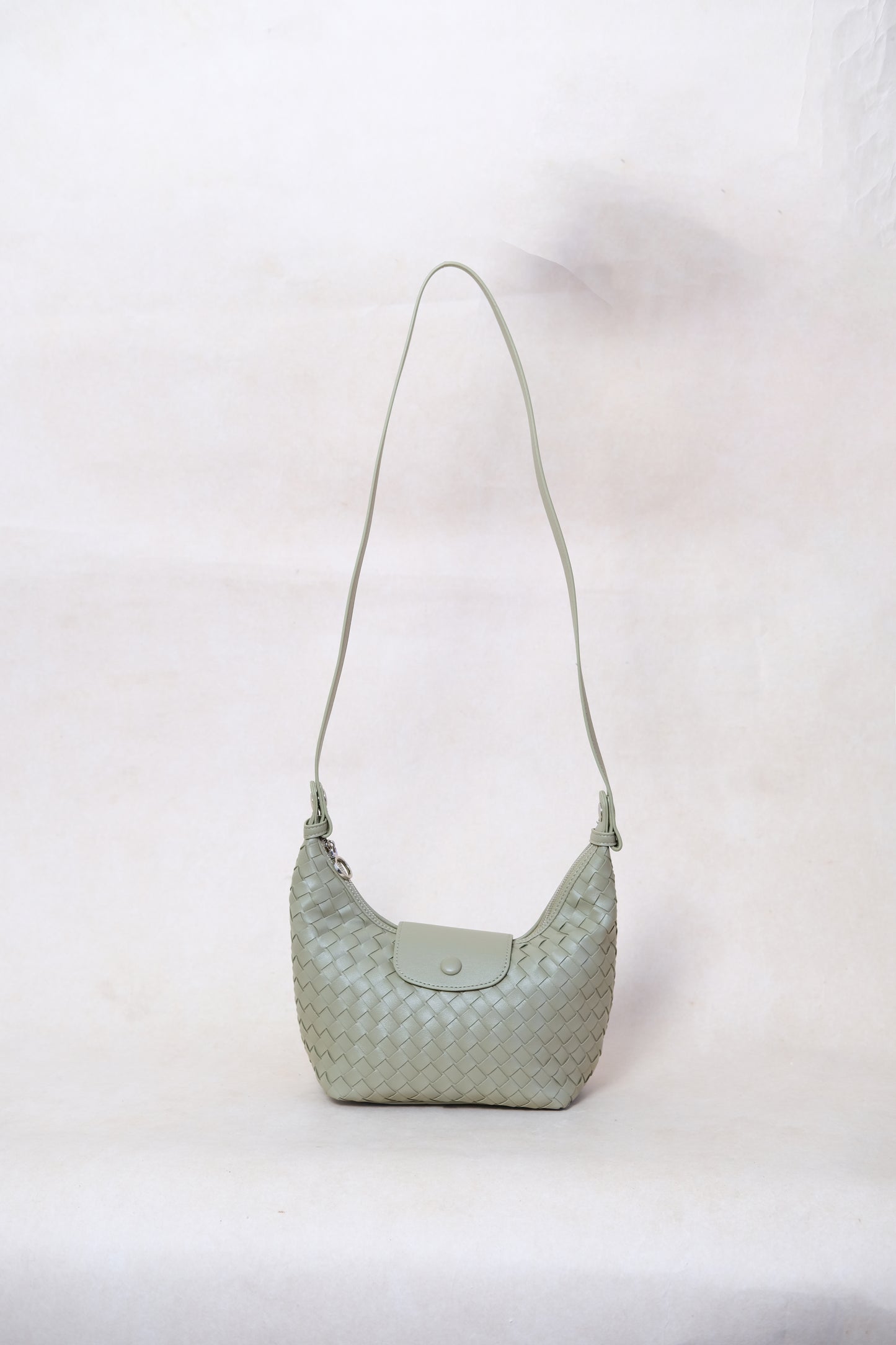 Artisan Aurelia Crescent Bag - Mineral Green