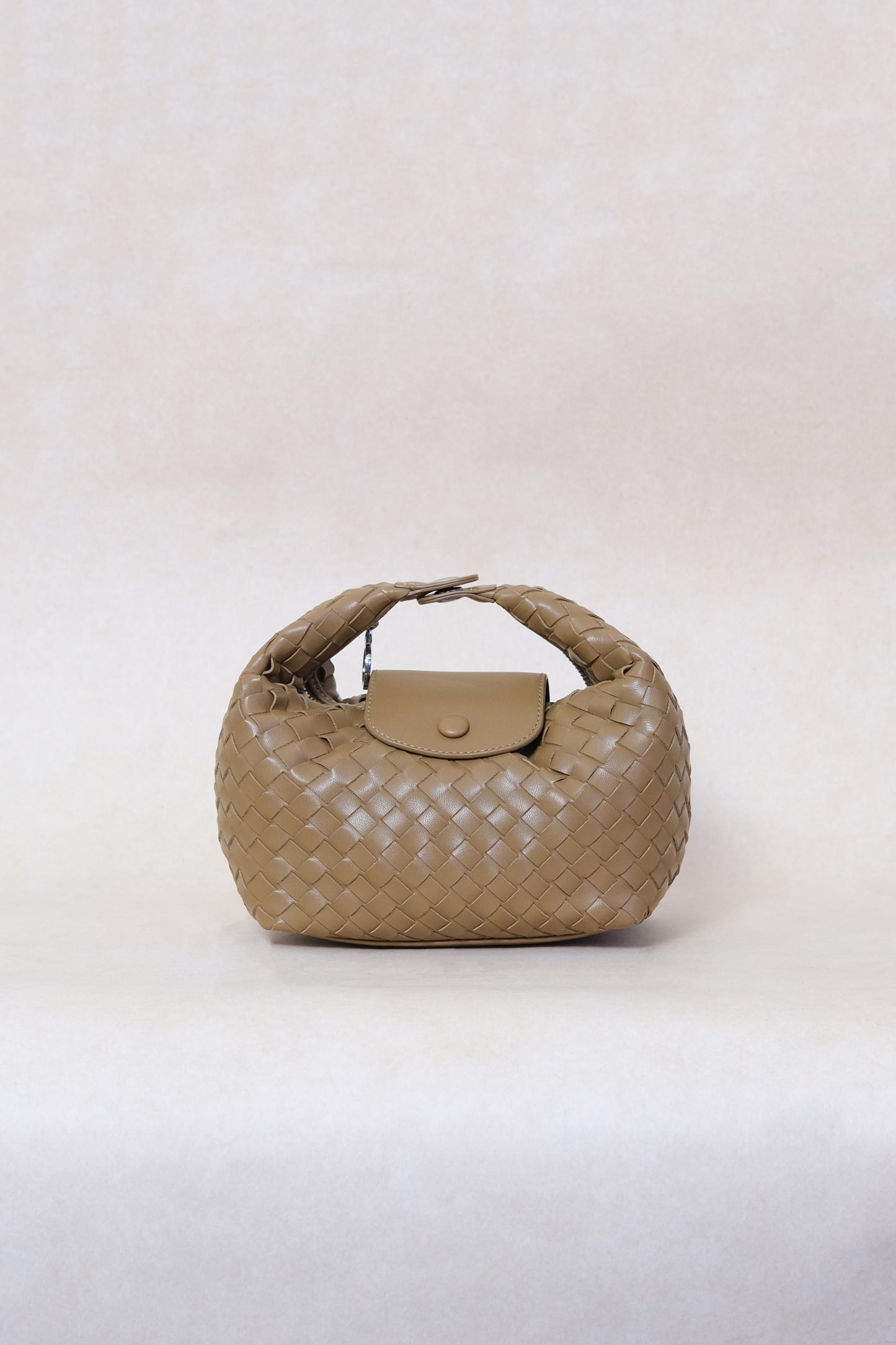 Artisan Aurelia Crescent Bag - Khaki