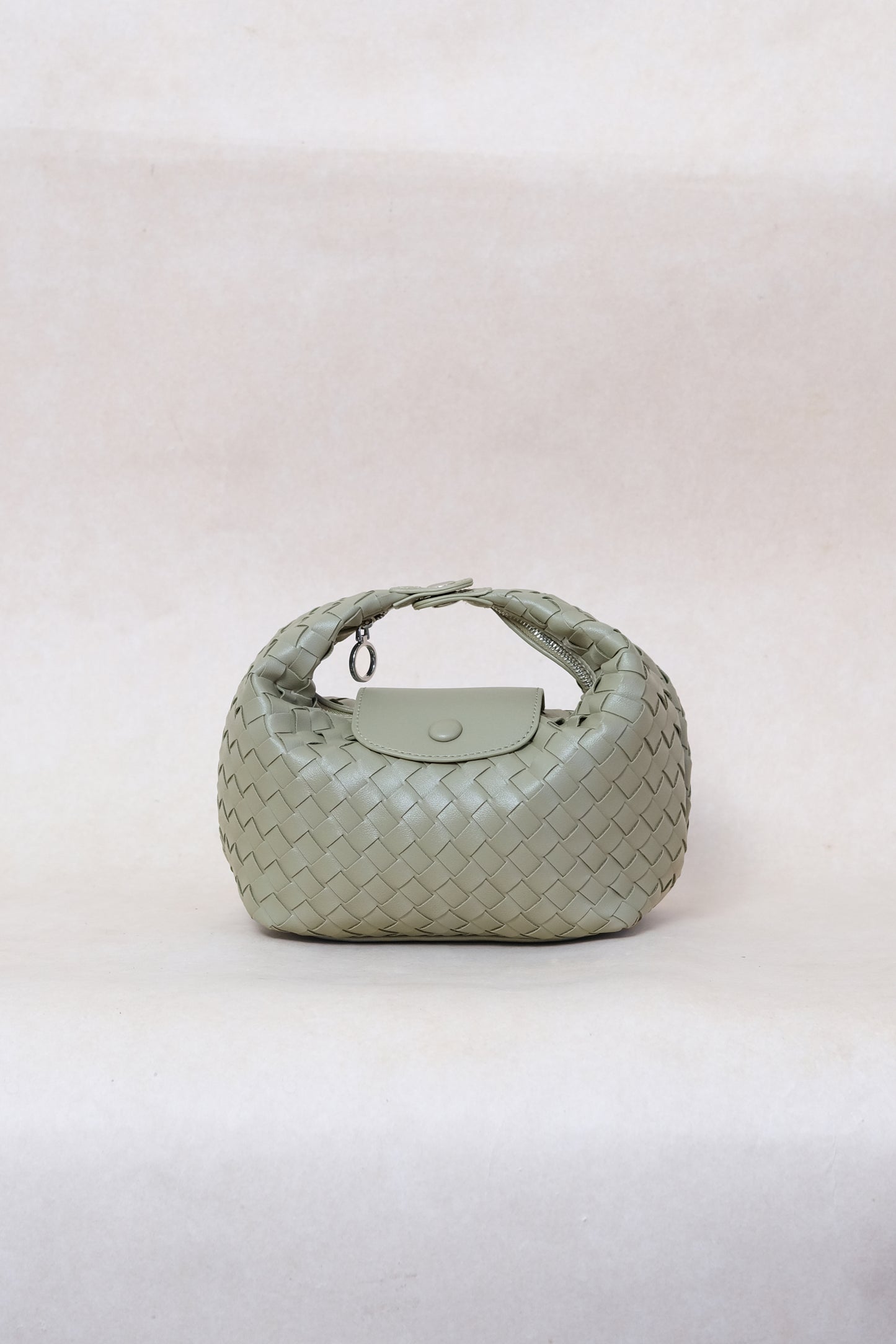 Artisan Aurelia Crescent Bag - Mineral Green