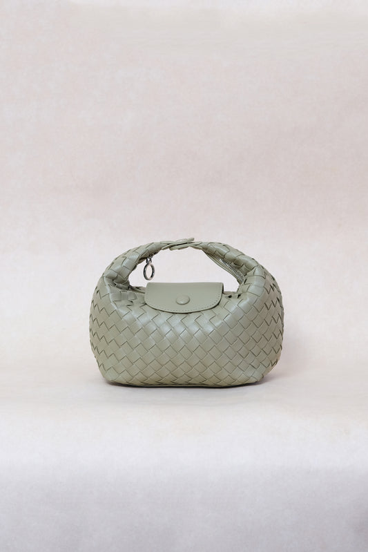 Artisan Aurelia Crescent Bag - Mineral Green
