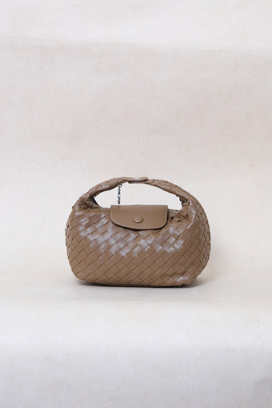 Artisan Aurelia Crescent Bag - Walnut Brown