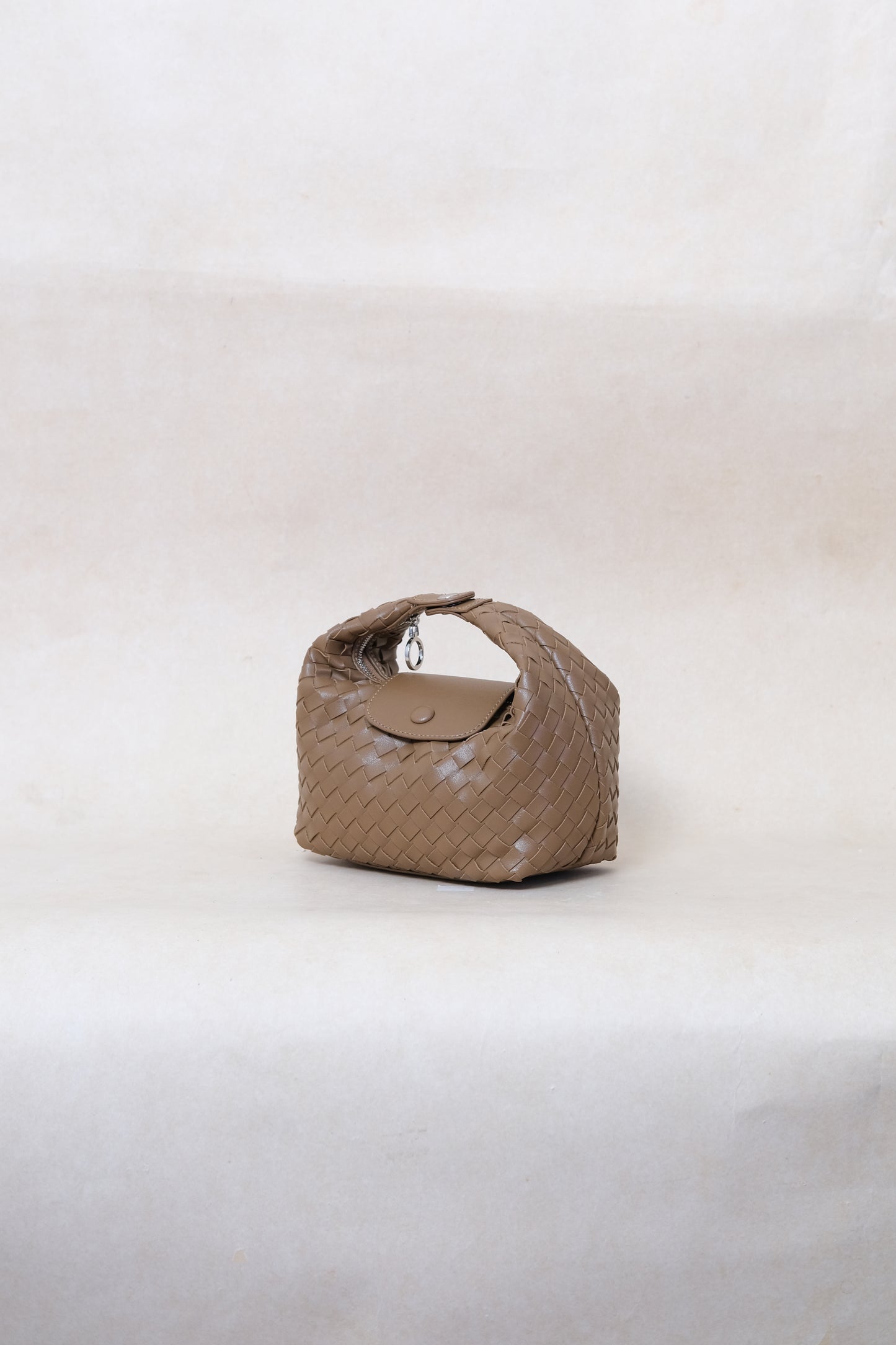 Artisan Aurelia Crescent Bag - Walnut Brown