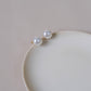Pearl Stud Earrings 925 Sterling Silver Needle