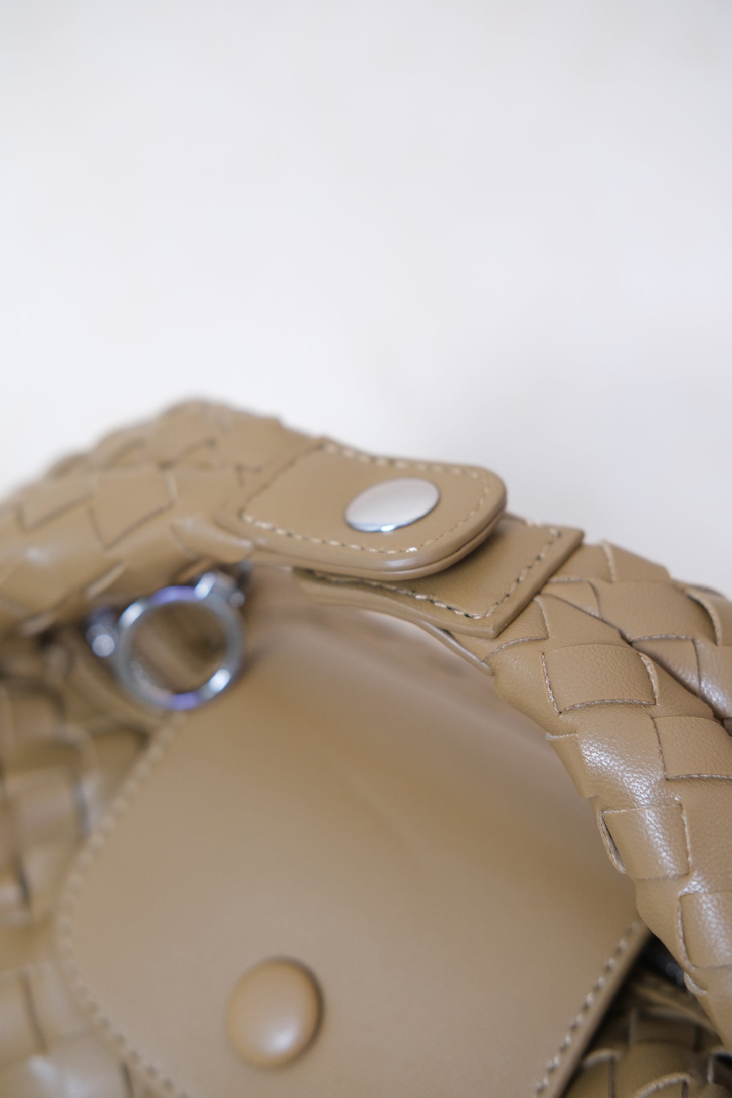 Artisan Aurelia Crescent Bag - Khaki
