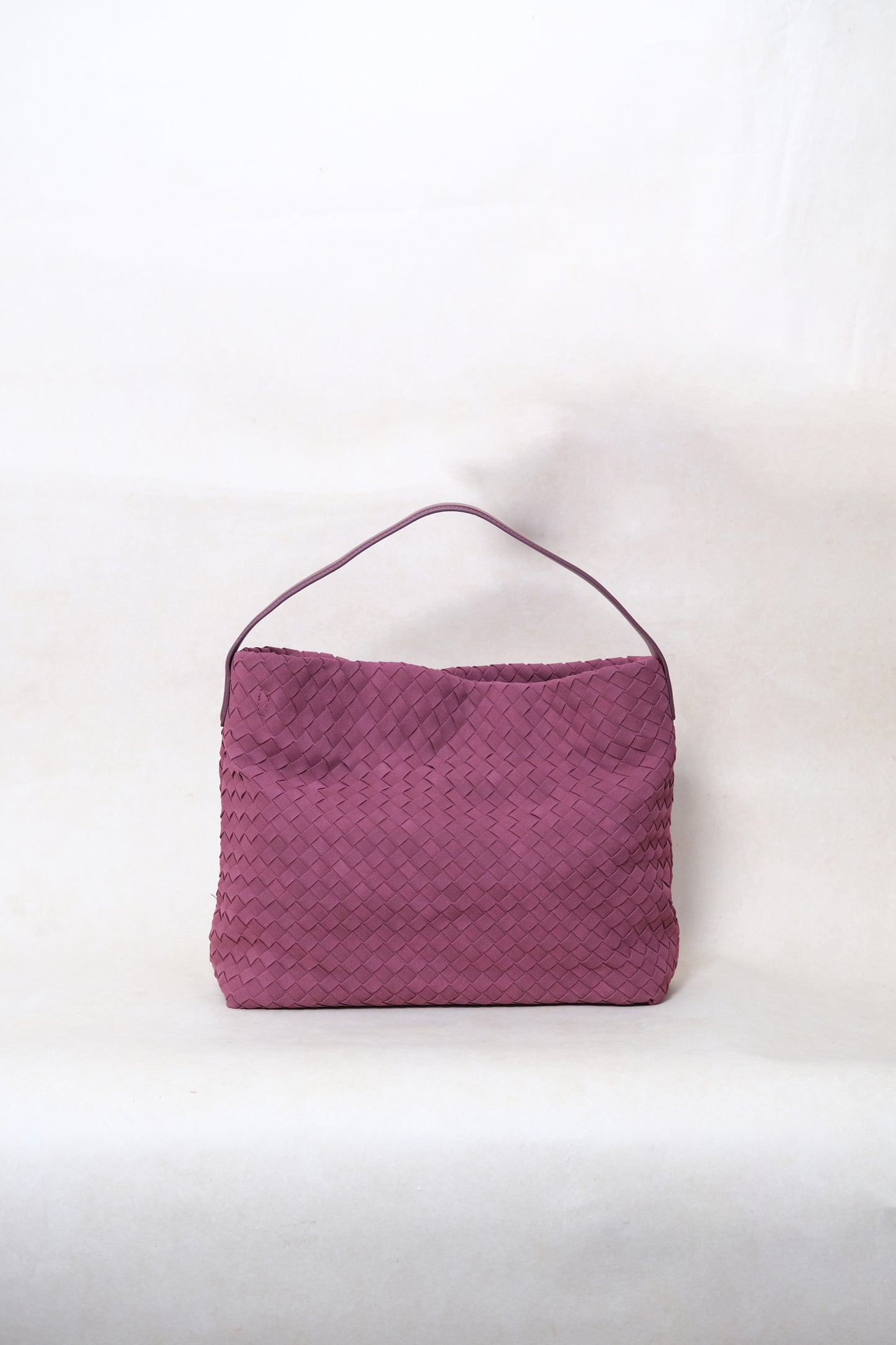 Artisan Soft Texture Tote - Wine Red