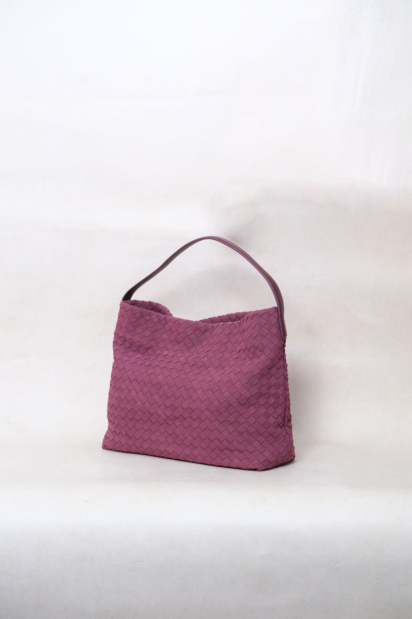 Artisan Soft Texture Tote - Wine Red