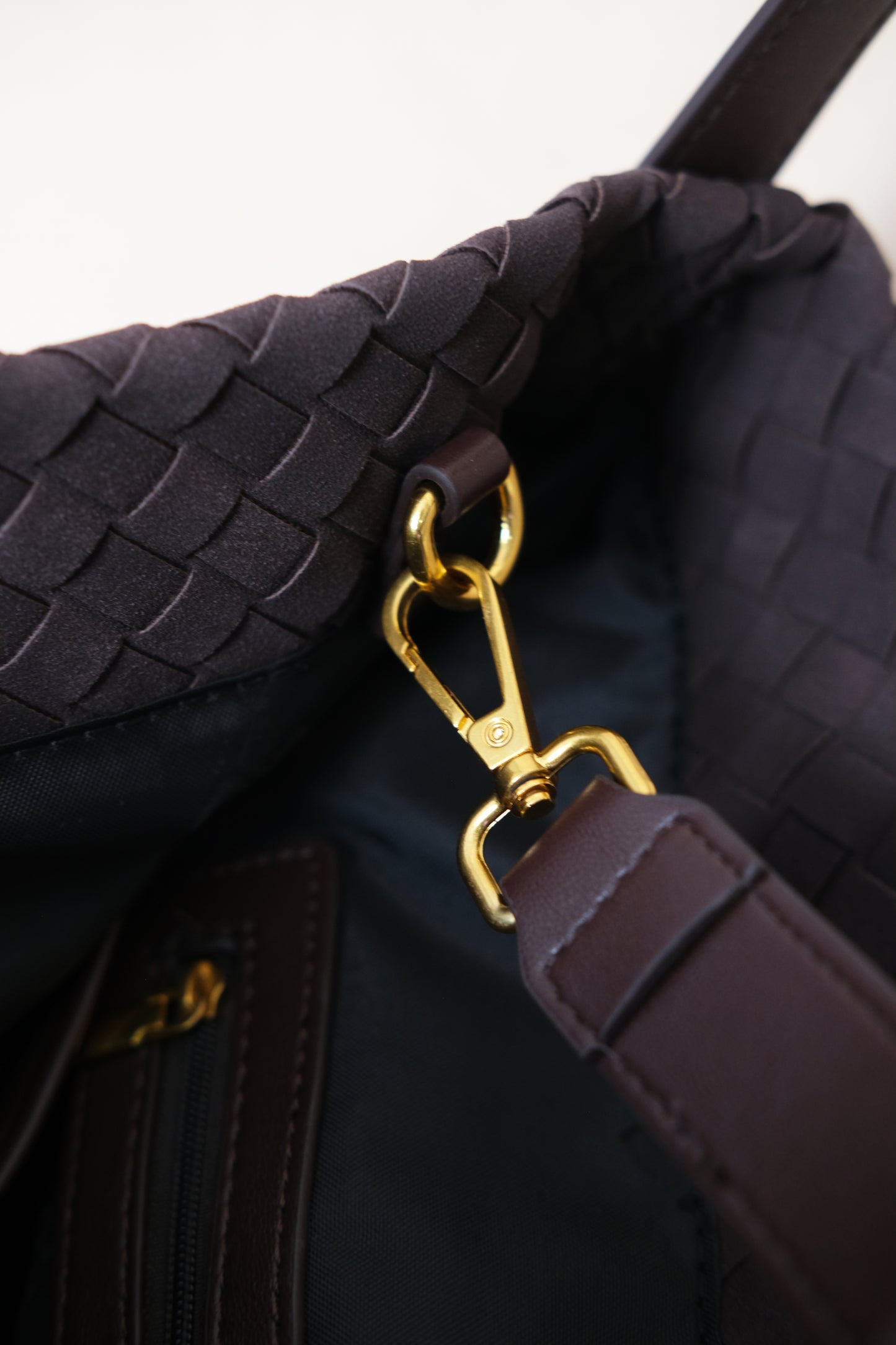Artisan Soft Texture Tote - Dark Chocolate