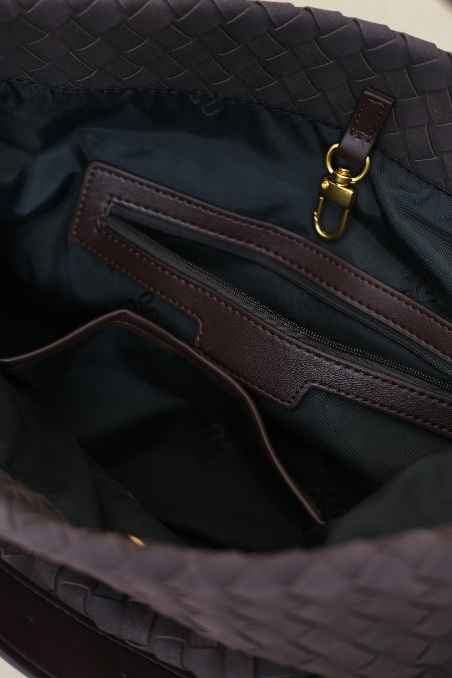 Artisan Soft Texture Tote - Dark Chocolate