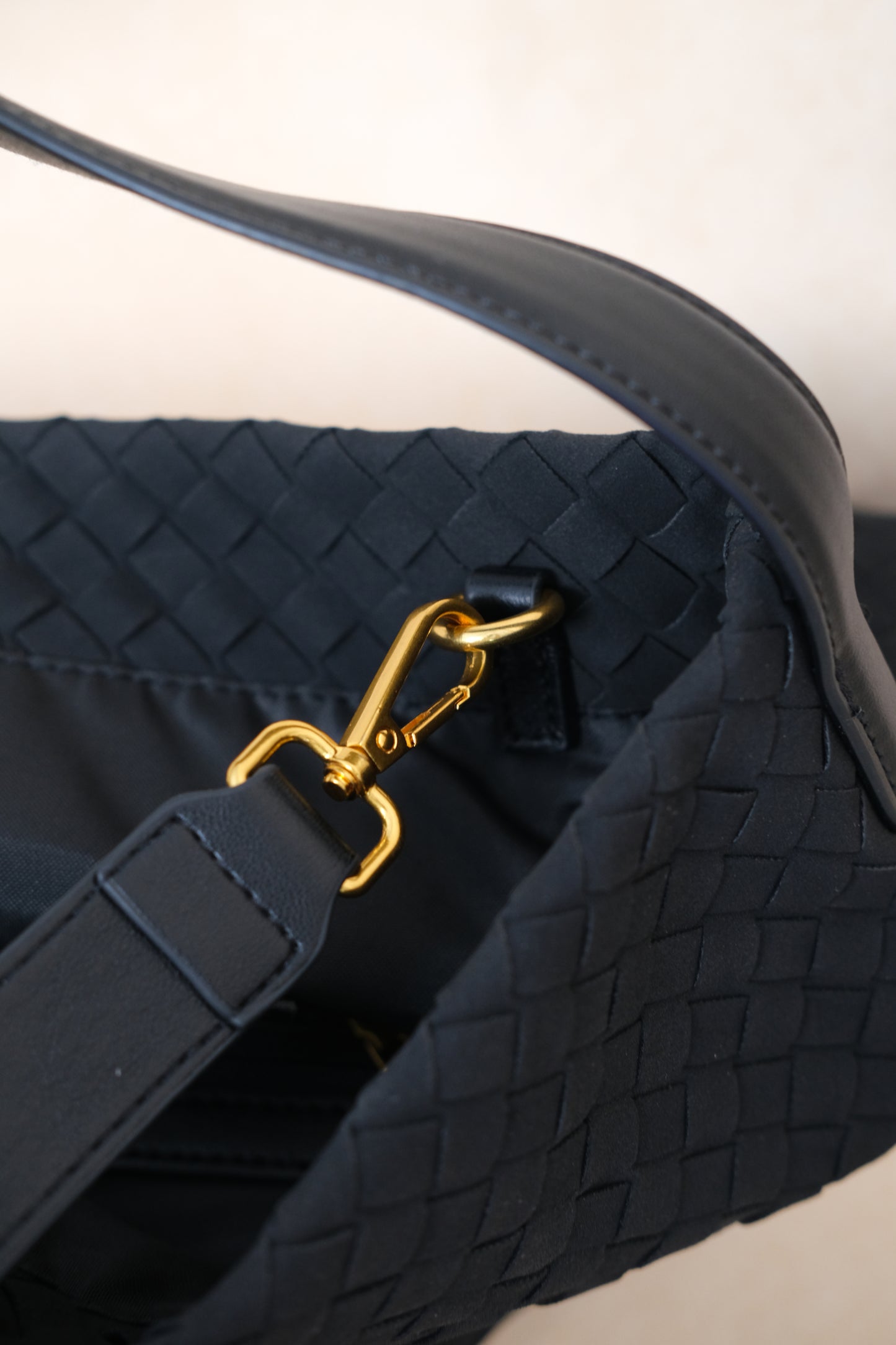 Artisan Soft Texture Tote - Classic Black