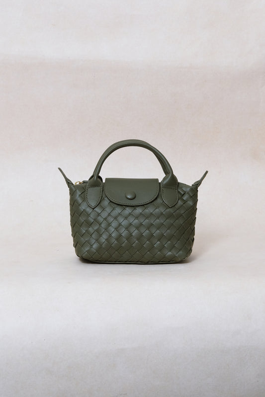 Artisan Véra Mini Carry Bag - Olive Green
