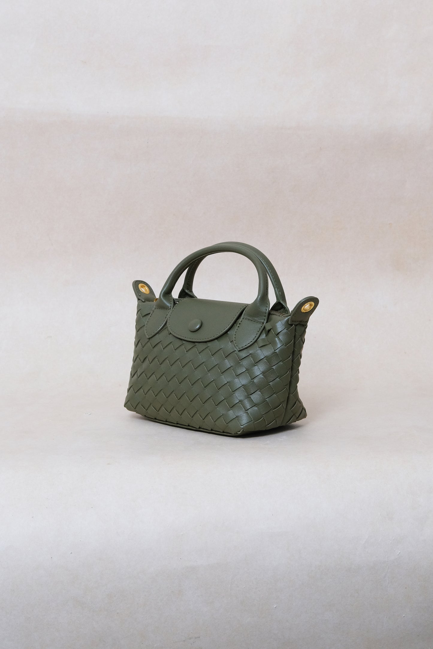 Artisan Véra Mini Carry Bag - Olive Green