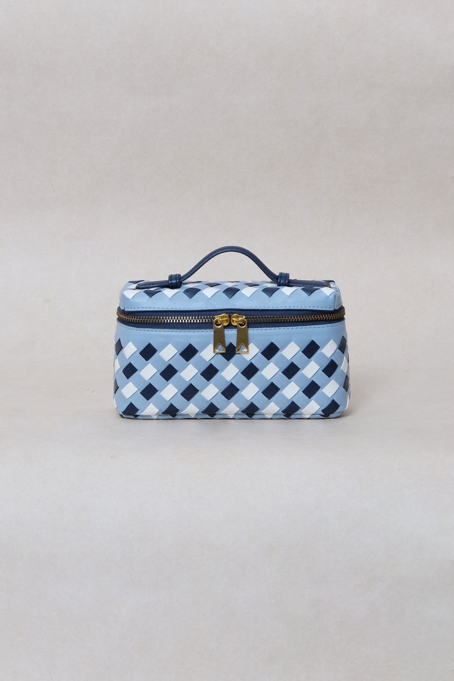 Artisan Aurelia Mini Box - Blue & White Gingham