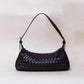 Maison Artisan Colette Baguette Bag - Black Currant