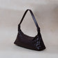 Maison Artisan Colette Baguette Bag - Black Currant