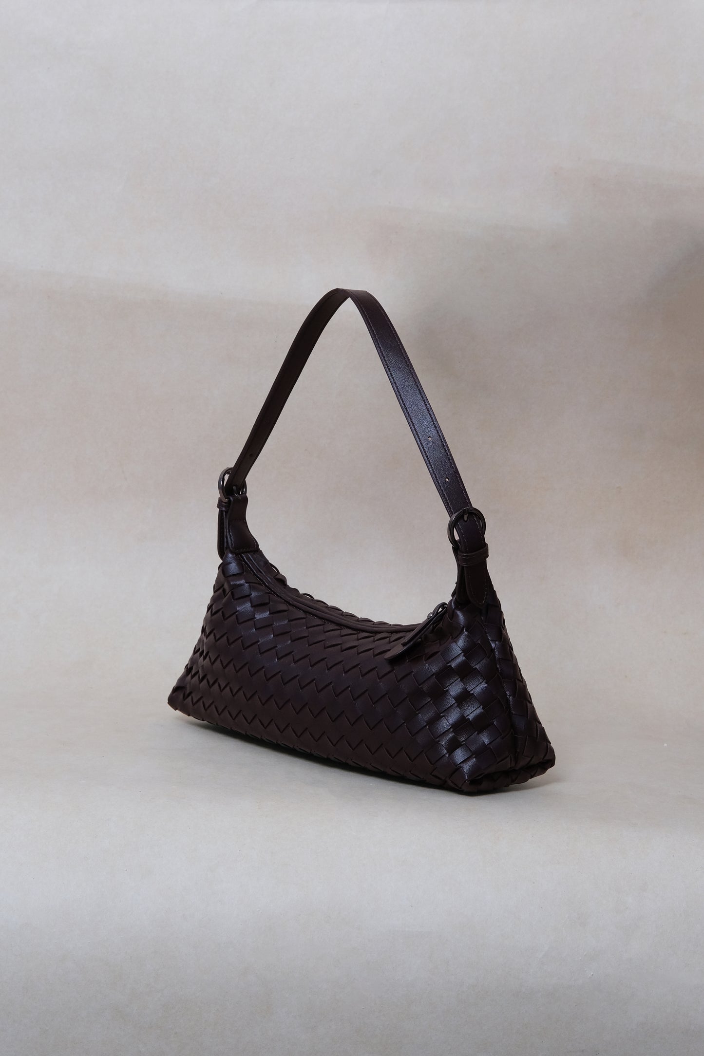 Maison Artisan Colette Baguette Bag - Black Currant