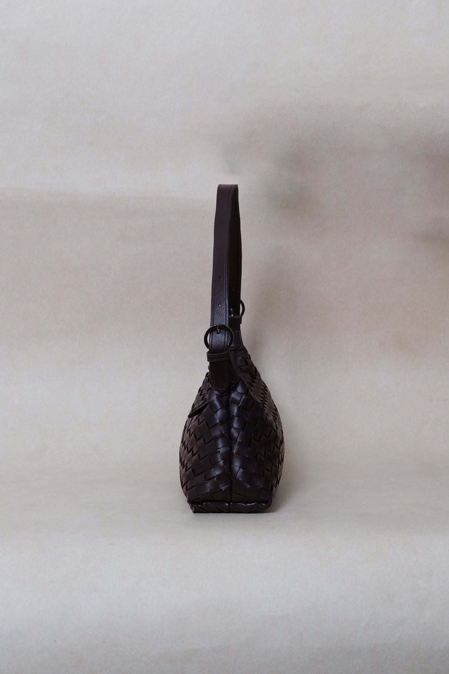 Maison Artisan Colette Baguette Bag - Black Currant