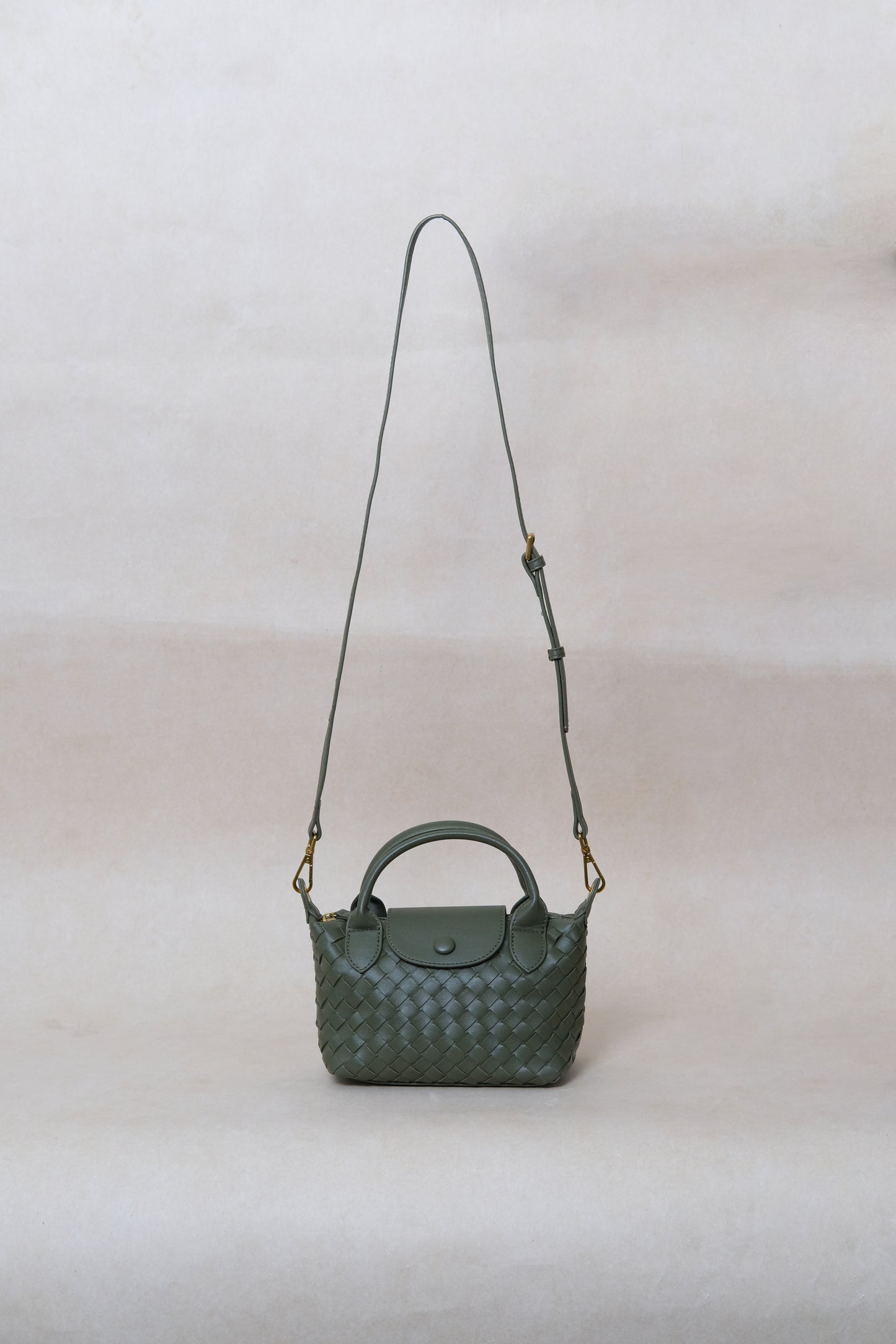 Artisan Véra Mini Carry Bag - Olive Green