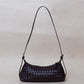 Maison Artisan Colette Baguette Bag - Black Currant