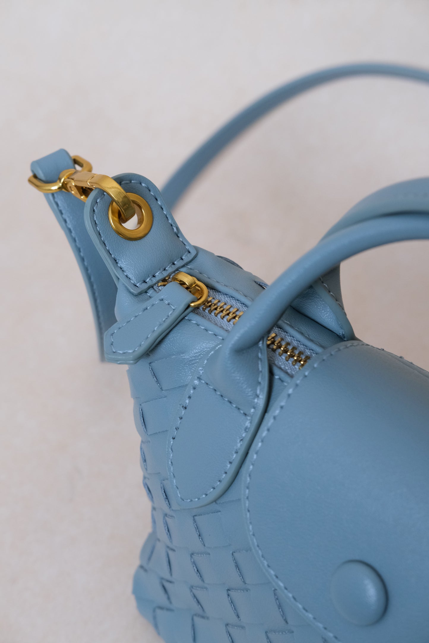 Artisan Véra Mini Carry Bag - Dusty Blue