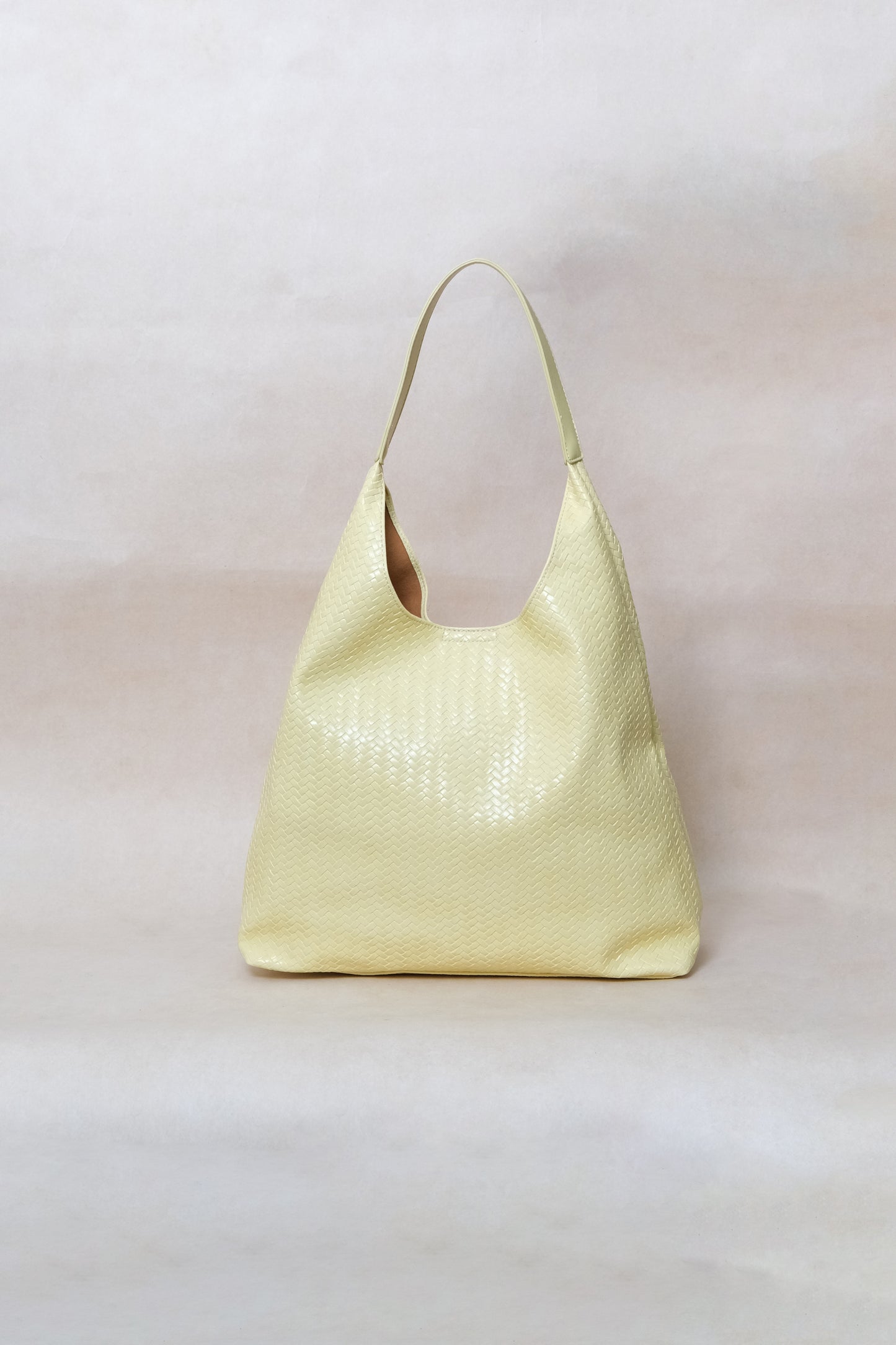 The Pure Elegance Tote - Light Yellow