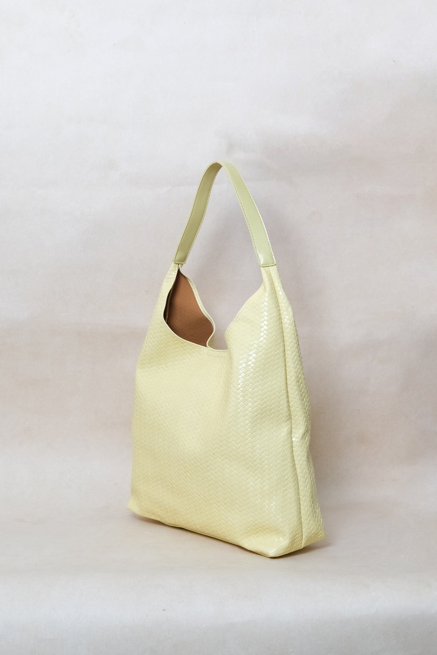 The Pure Elegance Tote - Light Yellow