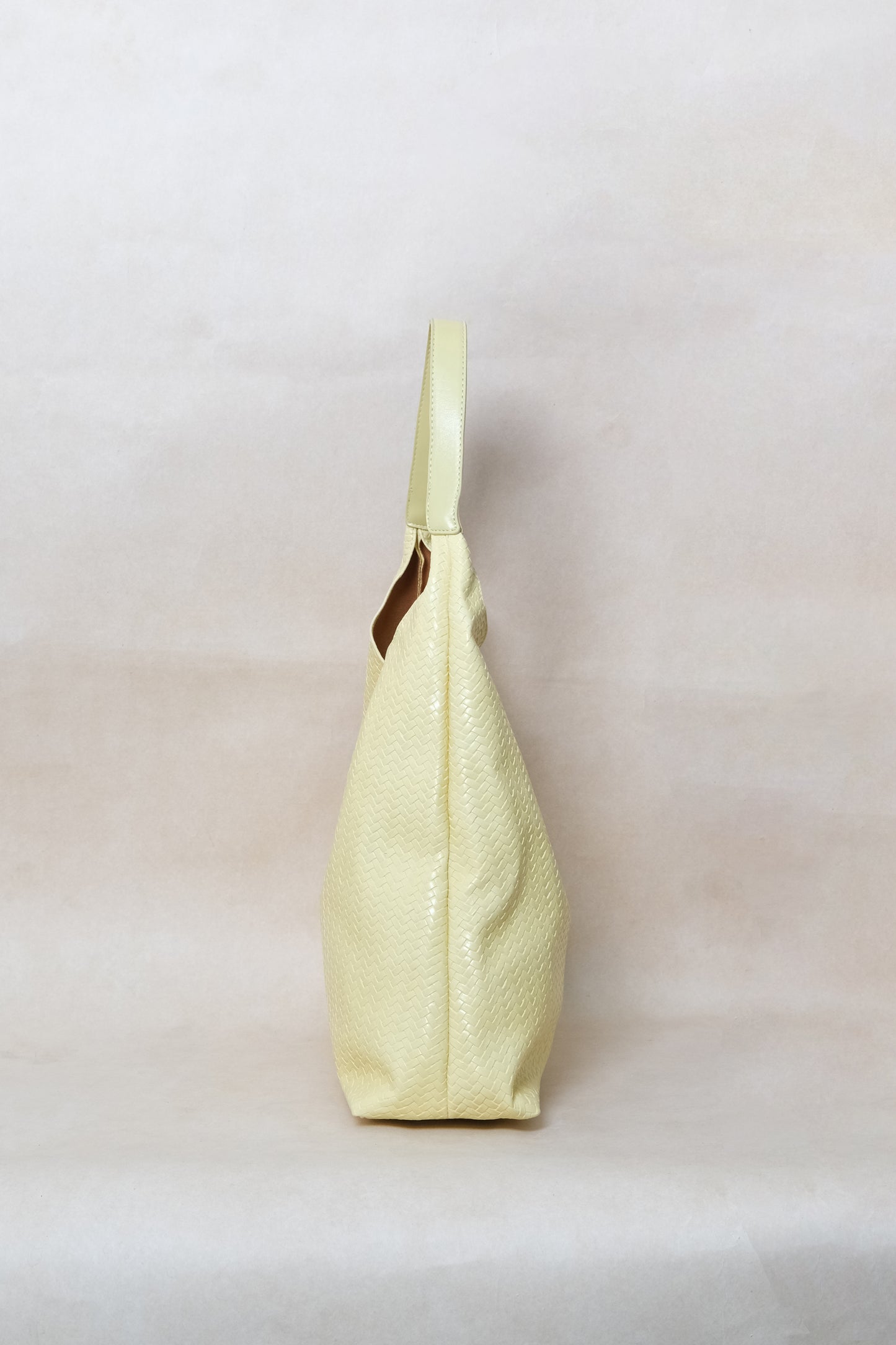 The Pure Elegance Tote - Light Yellow