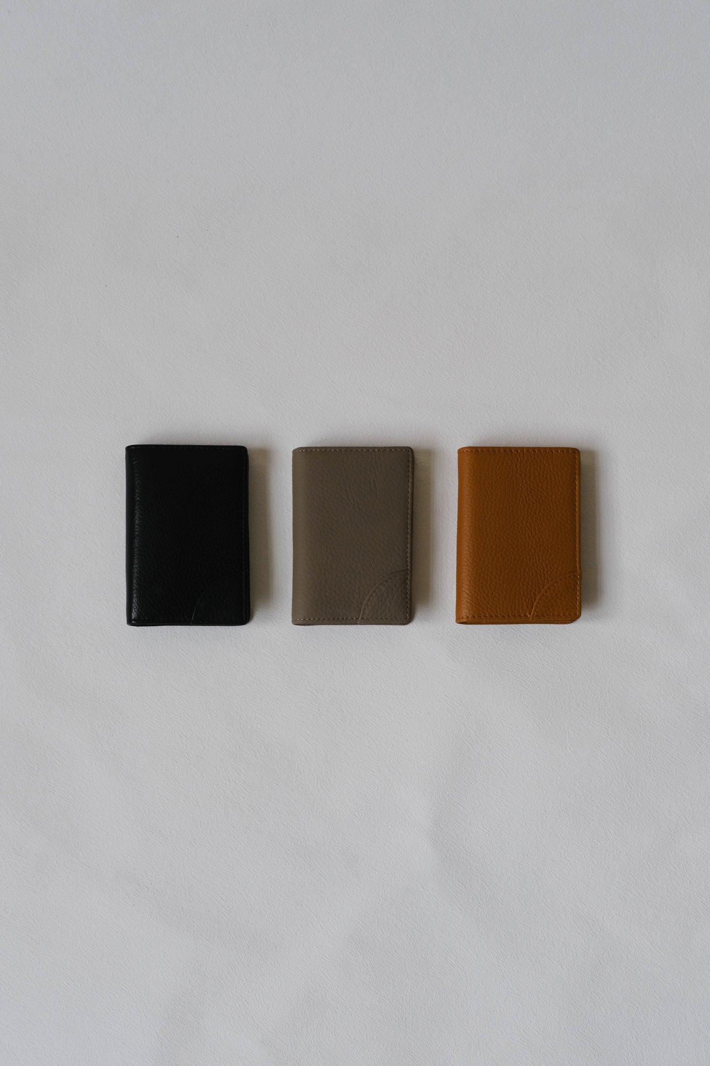 Genuine Leather Multifunctional Card Holder In Coffee