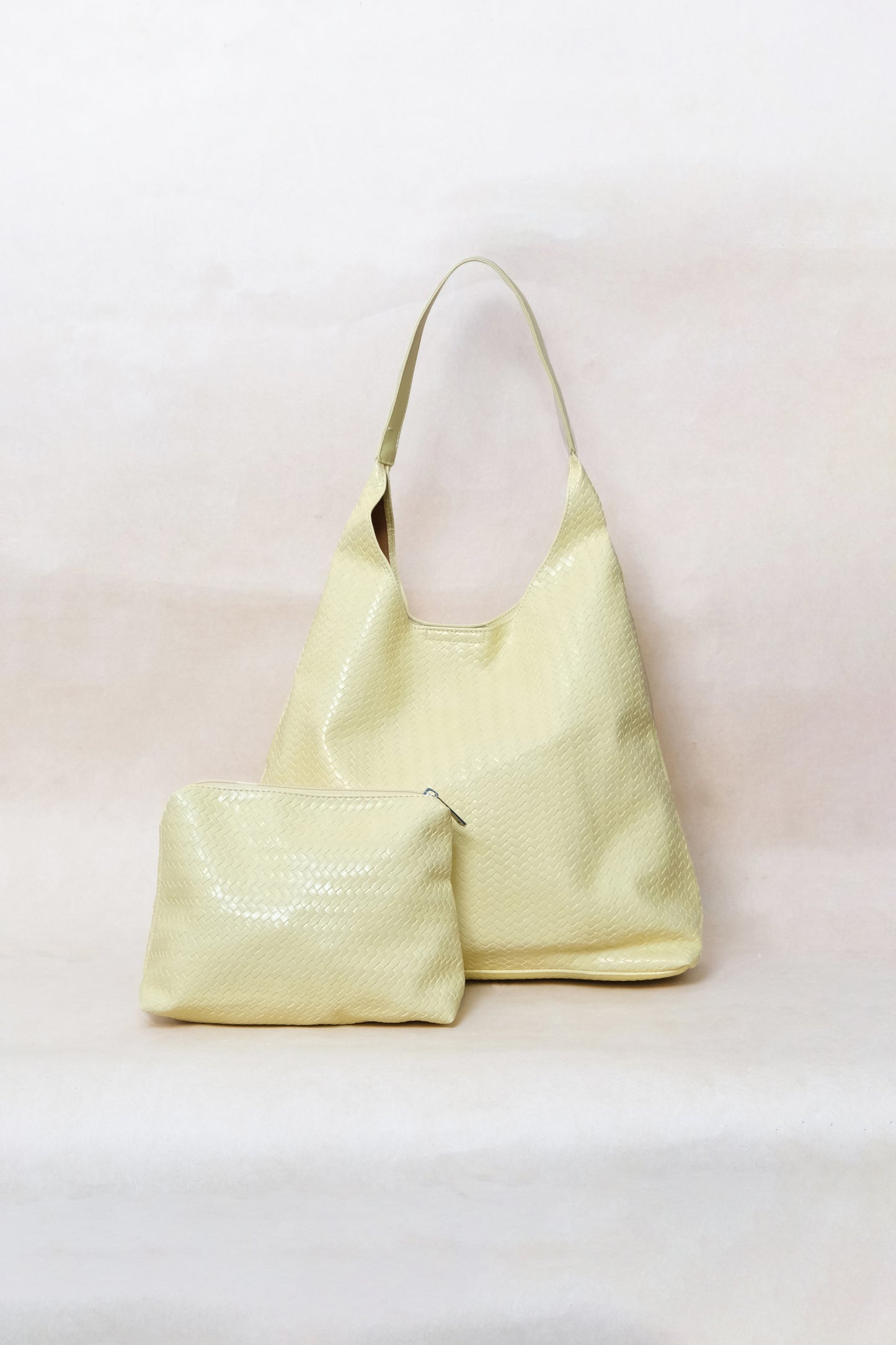 The Pure Elegance Tote - Light Yellow