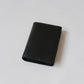 Genuine Leather Multifunctional Card Holder In Classic Black