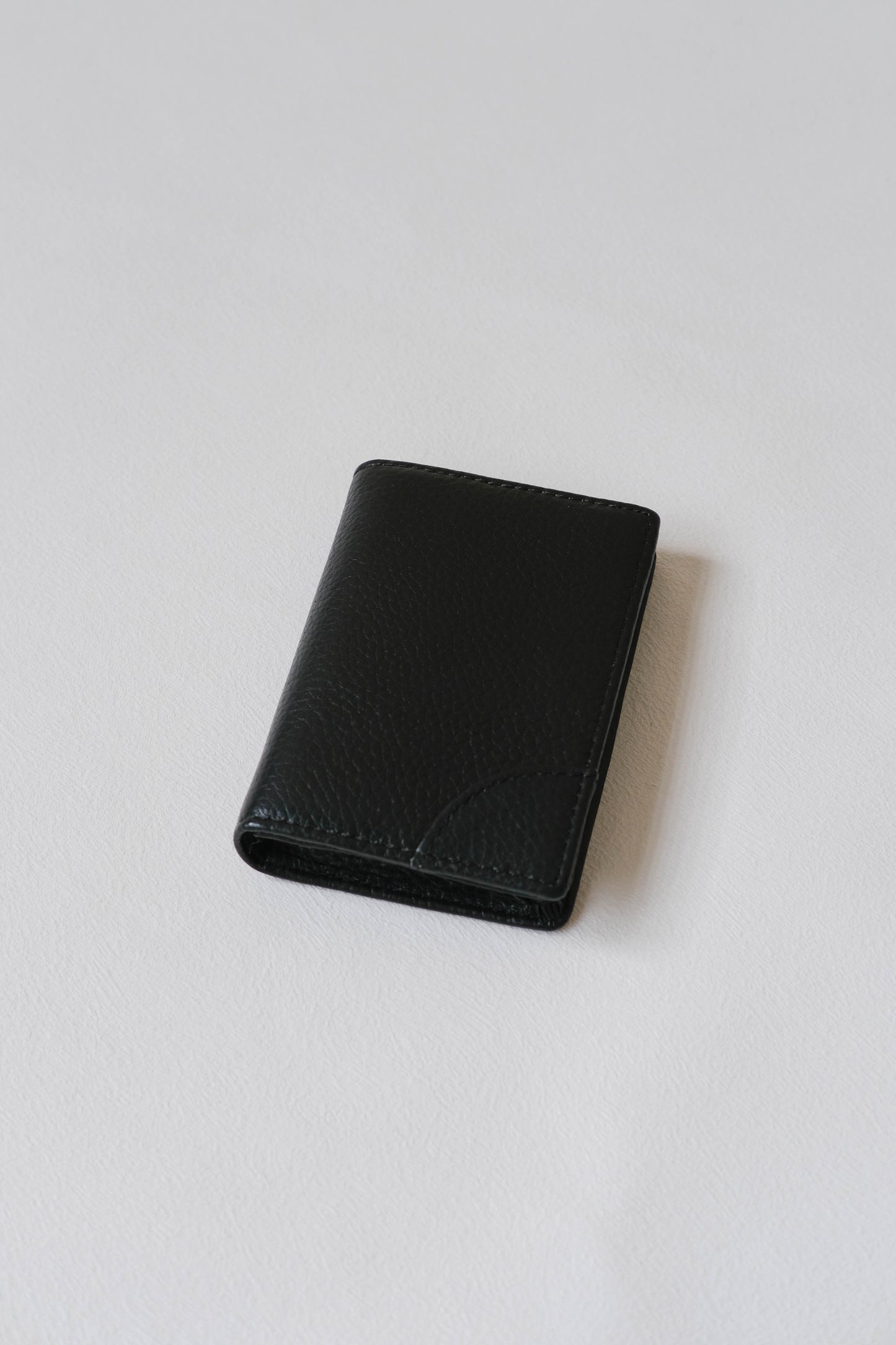 Genuine Leather Multifunctional Card Holder In Classic Black