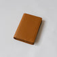 Genuine Leather Multifunctional Card Holder In Coffee