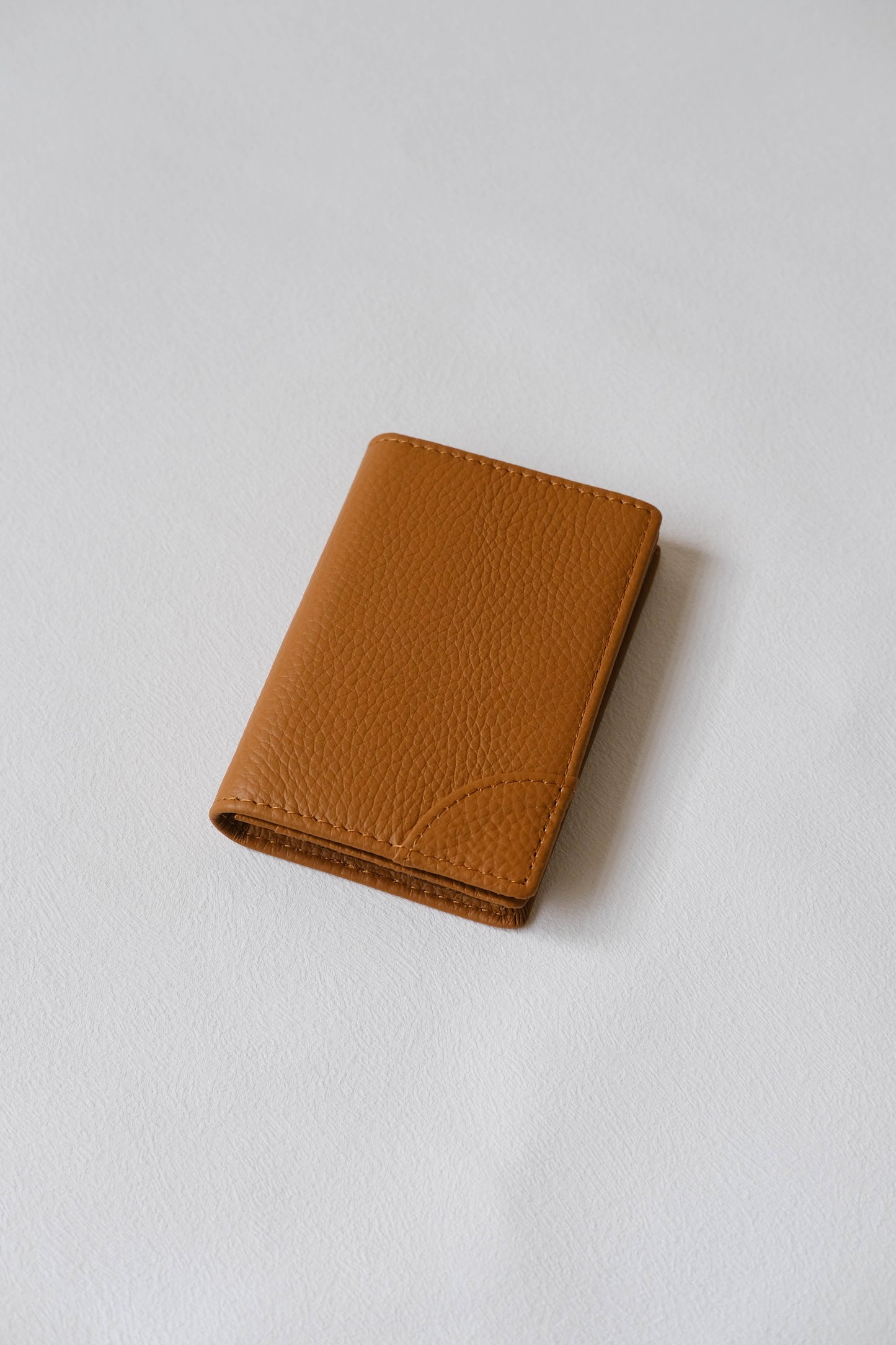 Genuine Leather Multifunctional Card Holder In Coffee