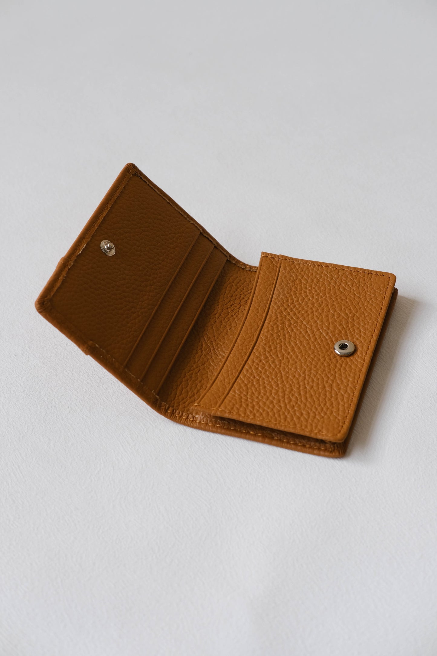 Genuine Leather Multifunctional Card Holder In Coffee