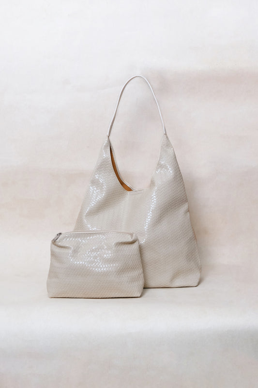 The Pure Elegance Tote - Almond