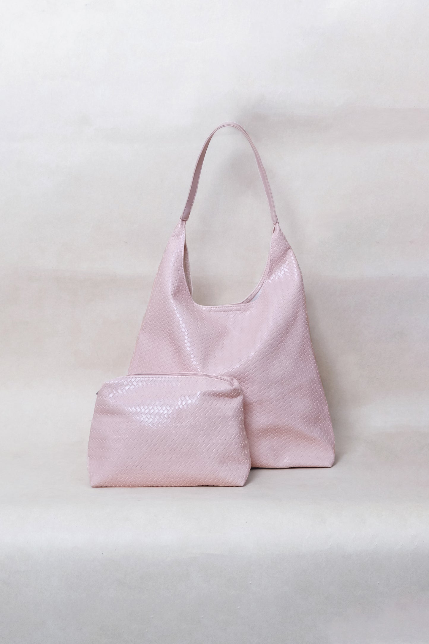 The Pure Elegance Tote - Light Pink
