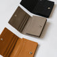 Genuine Leather Multifunctional Card Holder In Elephant Grey