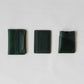 Handmade First Layer Cowhide Card Holder In Dark Green