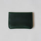 Handmade Genuine Leather Wallet In Dark Green